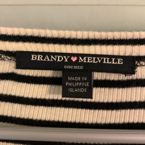 Brandy Stripped T Shirt Dress - Picture 2 of 2